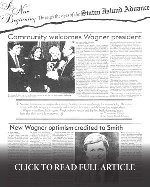 Community Welcomes Wagner President