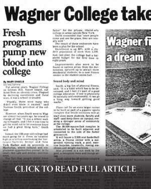 Wagner College Takes New Course